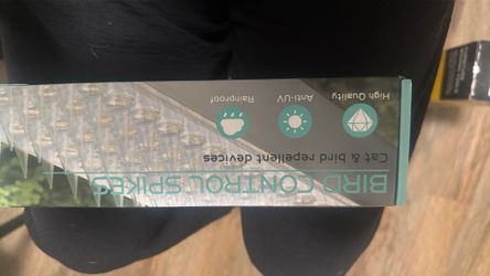 Bird control spikes