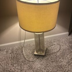 Two Table Lamp  Used  But  Good Condition.Two For  15$.