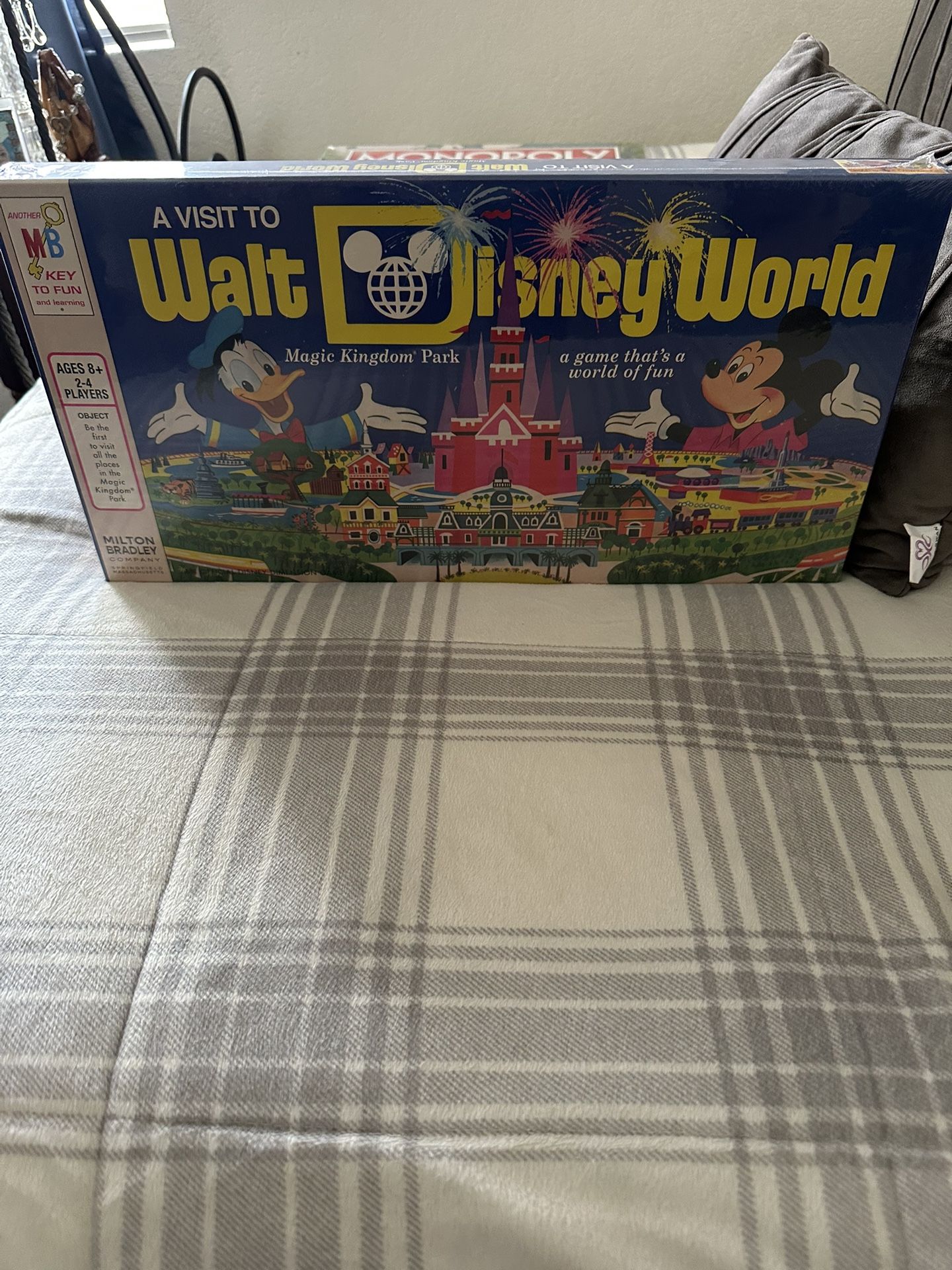 2021 Disney Parks Vault A Visit To Walt Disney World Magic Kingdom Board Game