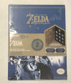 NEW Nintendo Legend of Zelda Breath of the Wild - Coin Collector's Album SEALED