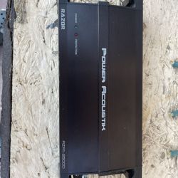 Power Acoustic Amplifier For Subwoofers 