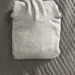 Grey “no Boundaries” Hoodie
