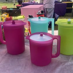 Tupperware pitchers