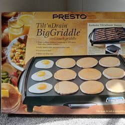 Presto Tilt' N Drain Big Griddle