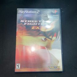 Sony PlayStation 2 Street Fighter EX3 CIB
