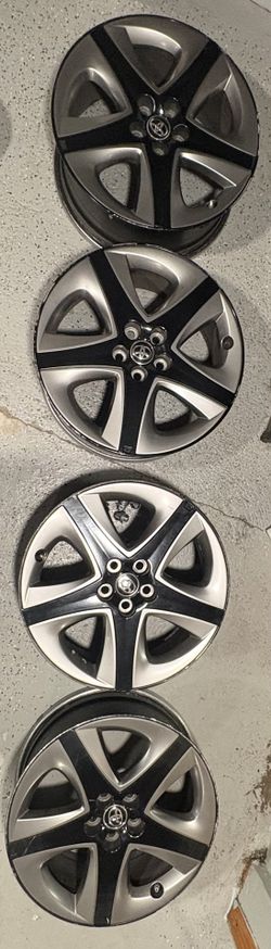 Full Set 17” OEM Rim/Wheel Toyota Prius Limited– 2019+ – Used – Set of 4