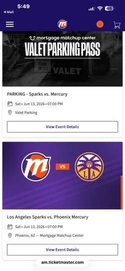 Valet parking pass