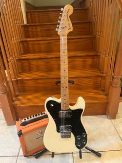 Fender MIM 72 FSR Deluxe Telecaster w/ Orange Crush 12 Amp