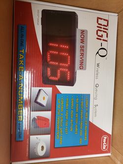 Digi-q take a number call system