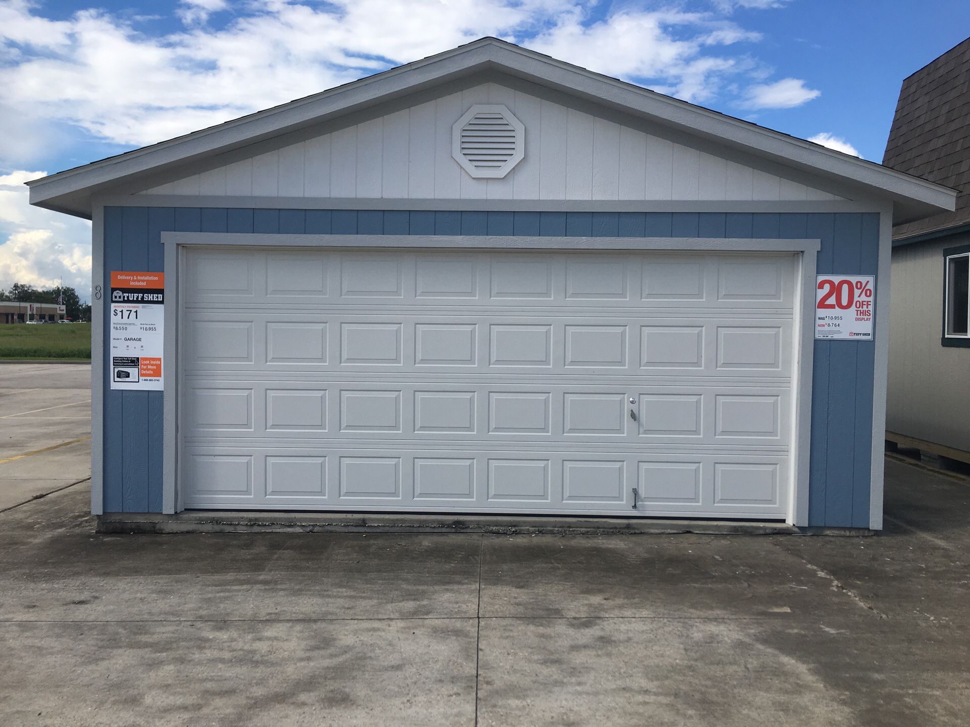 Tuff Shed Garage 20 X 20 At Home Depot Gonzales For Sale In Gonzales