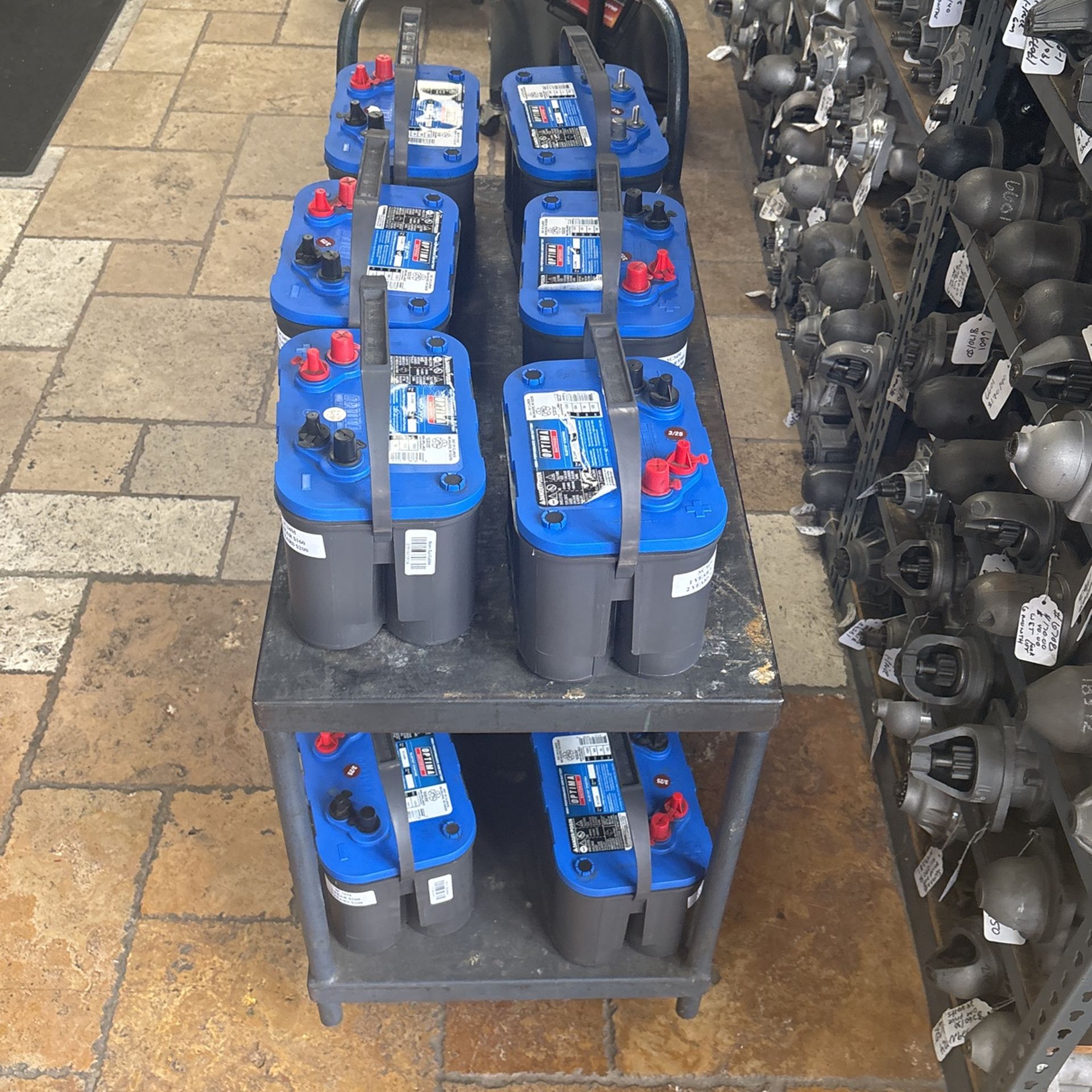 1000 crank amp blue Optima batteries for Sale in Fontana, CA - OfferUp