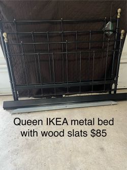 Bed, QN, metal