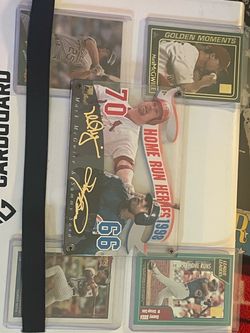 Mark McGwire & Sammy Sosa 1998 Home Run Heroes Baseball Card Lot