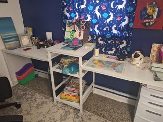 Double Computer Desk