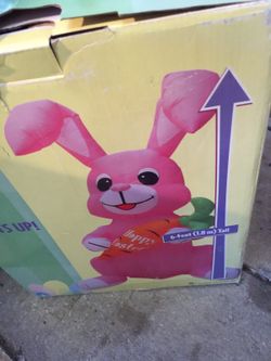 6 Foot Bunny Air Blown