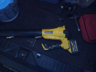 DeWalt flex volt 9ah battery and or DeWalt blower and  battery