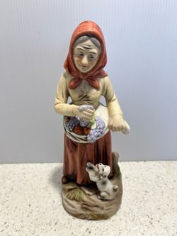 vintage Homco 1417 porcelain figurine