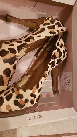 BCBG Leopard Heels