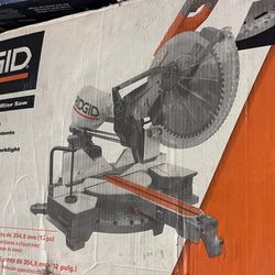 Ridgid Mitter Saw 12” New 
