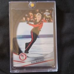 2026 Topps Chrome Winter Olympics Ilia Malinin Black Refractor 1/10