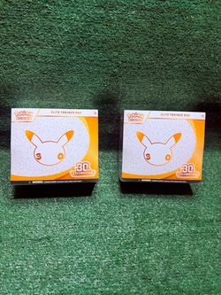 Pokémon 30th ETB for pick up $90 each firm no trade