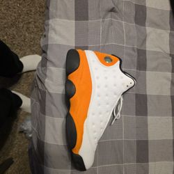 Jordan 13 Retro Starfish Men's Sneakers Size 12 Orange Suede/White/Black