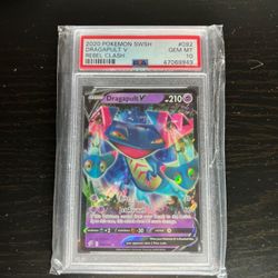 Dragapult V Rebel Clash Pokemon PSA 10 