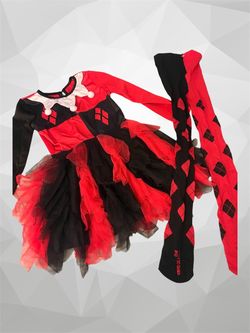 Toddler Harlequin Halloween 4t Costume