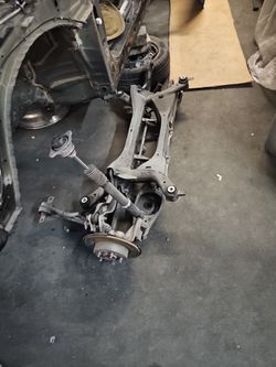 2019 Honda Accord Rear Crossmember And Lefr Suspension