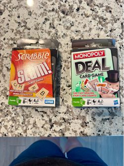 Scrabble Slam & Monopoly Deal