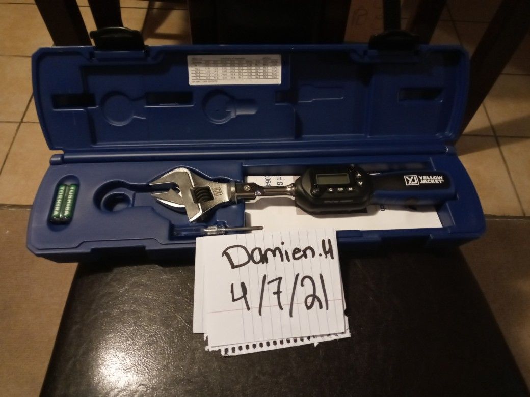 Yellow Jacket Digital Torque Wrench 60648