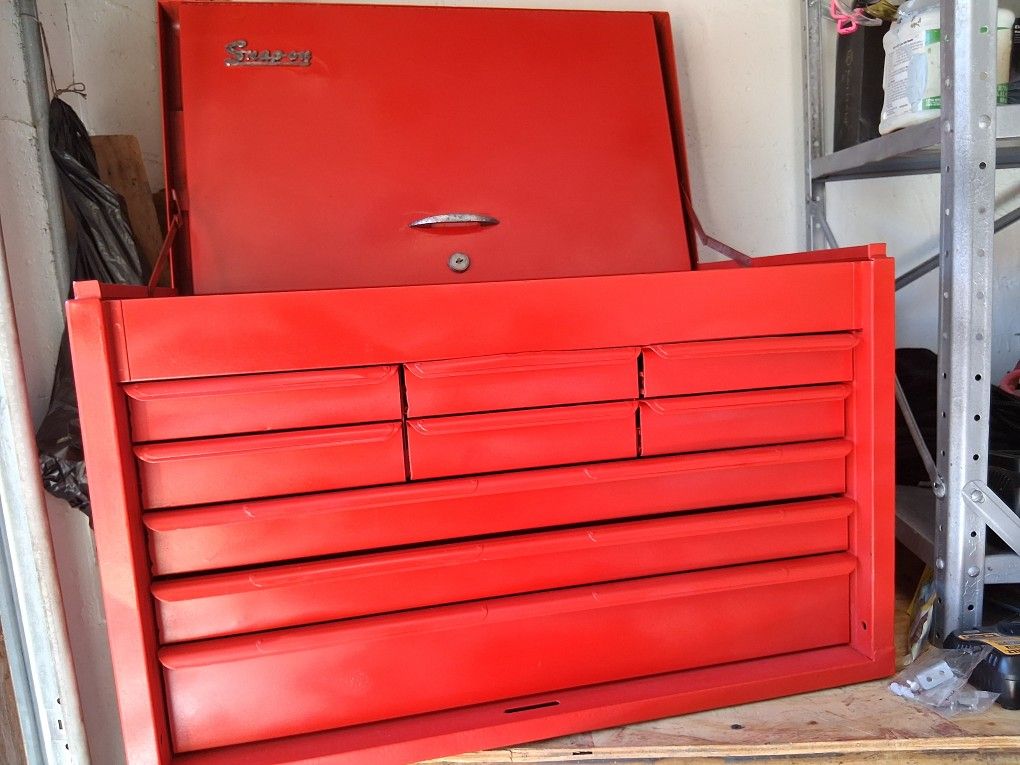 Vintage Snap-on 1962 Recondition 9 Drawer Tool Box