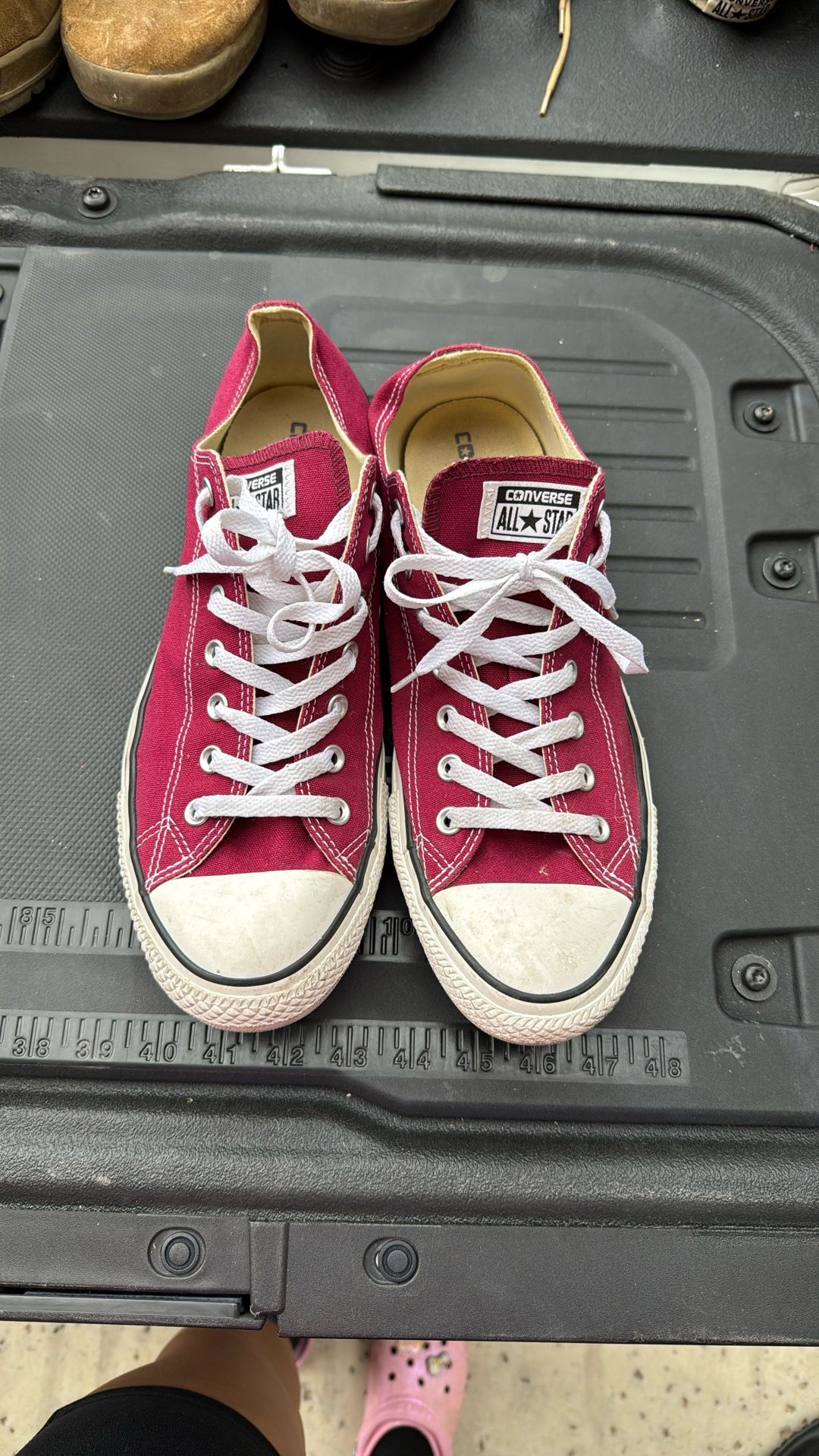 Men’s Converse - Burgundy Size 12
