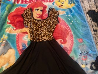 Leopard Dress Size L #leopard #goth