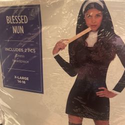 Blessed Nun Costume-Adult Size-XL-Brand New