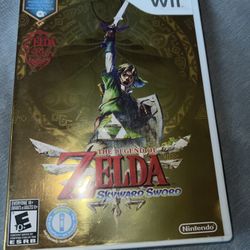 Wii ZELDA SKYWARD SWORD video Game All Included Chuck Out My Other Games