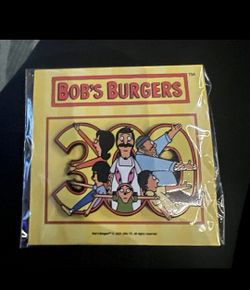 Bob's Burgers Panel Exclusive 300 Episodes Pin SDCC 2025