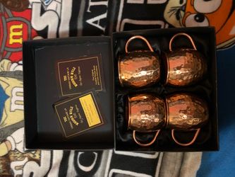 Moscow Mule Copper Mugs Set of 4