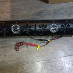 Bazooka Bass Tube Bluetooth Party Speaker With LED Lights Brand New