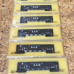 N&W coal cars N scale precision Masters