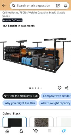 Overhead Garage Storage NIB