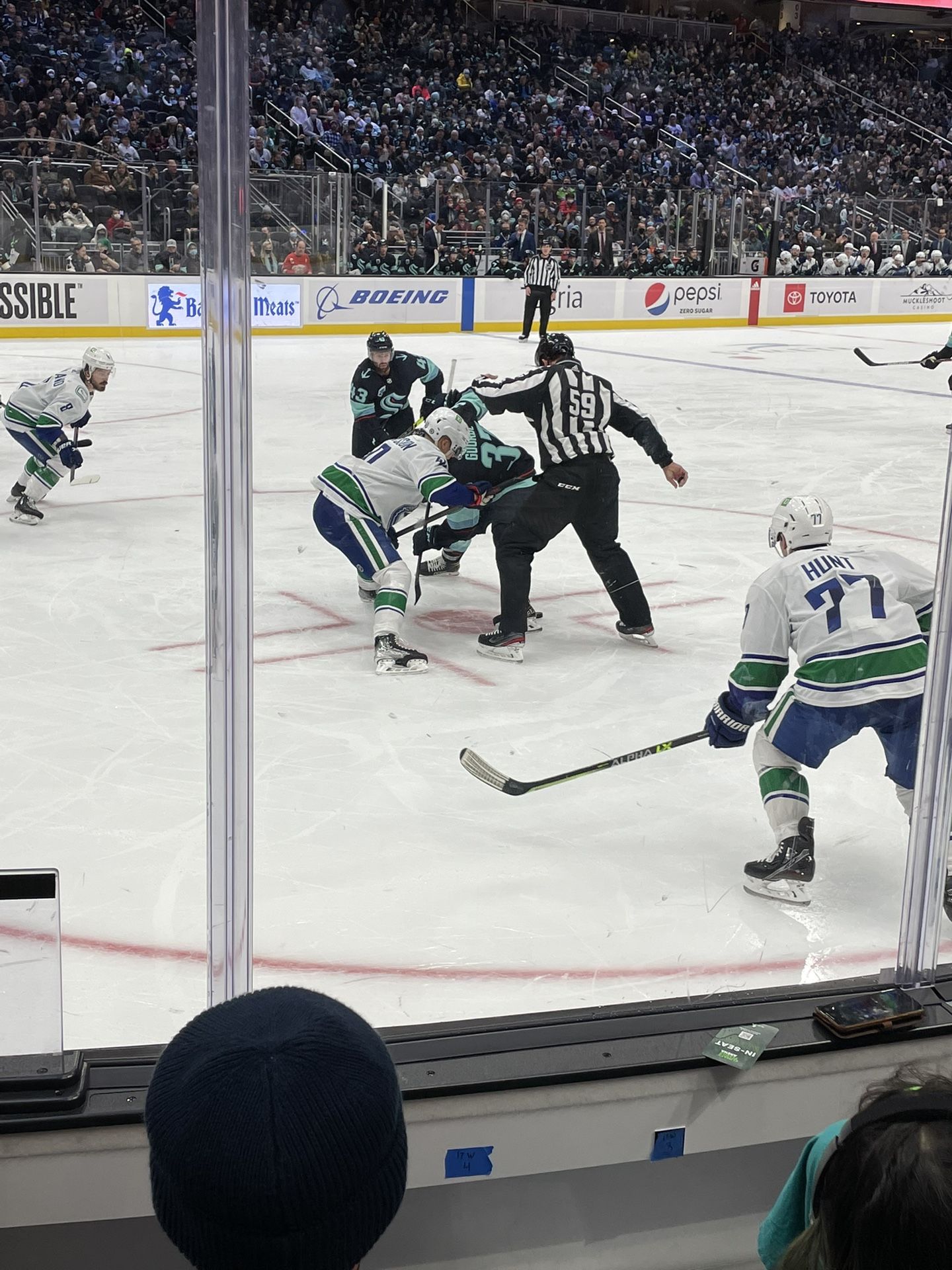 Kraken Vs Boston Bruins