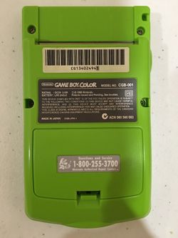 1998 Nintendo Gameboy color w/ read description.. 👀👇