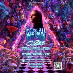AREA15 — We’re All Mad Here 2026 📍 AREA15 District – Las Vegas 📅 Saturday, March 21, 2026 🔞 18+ Event | Multi-Venue Experience