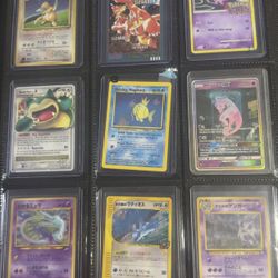 Vintage Pokémon Cards 