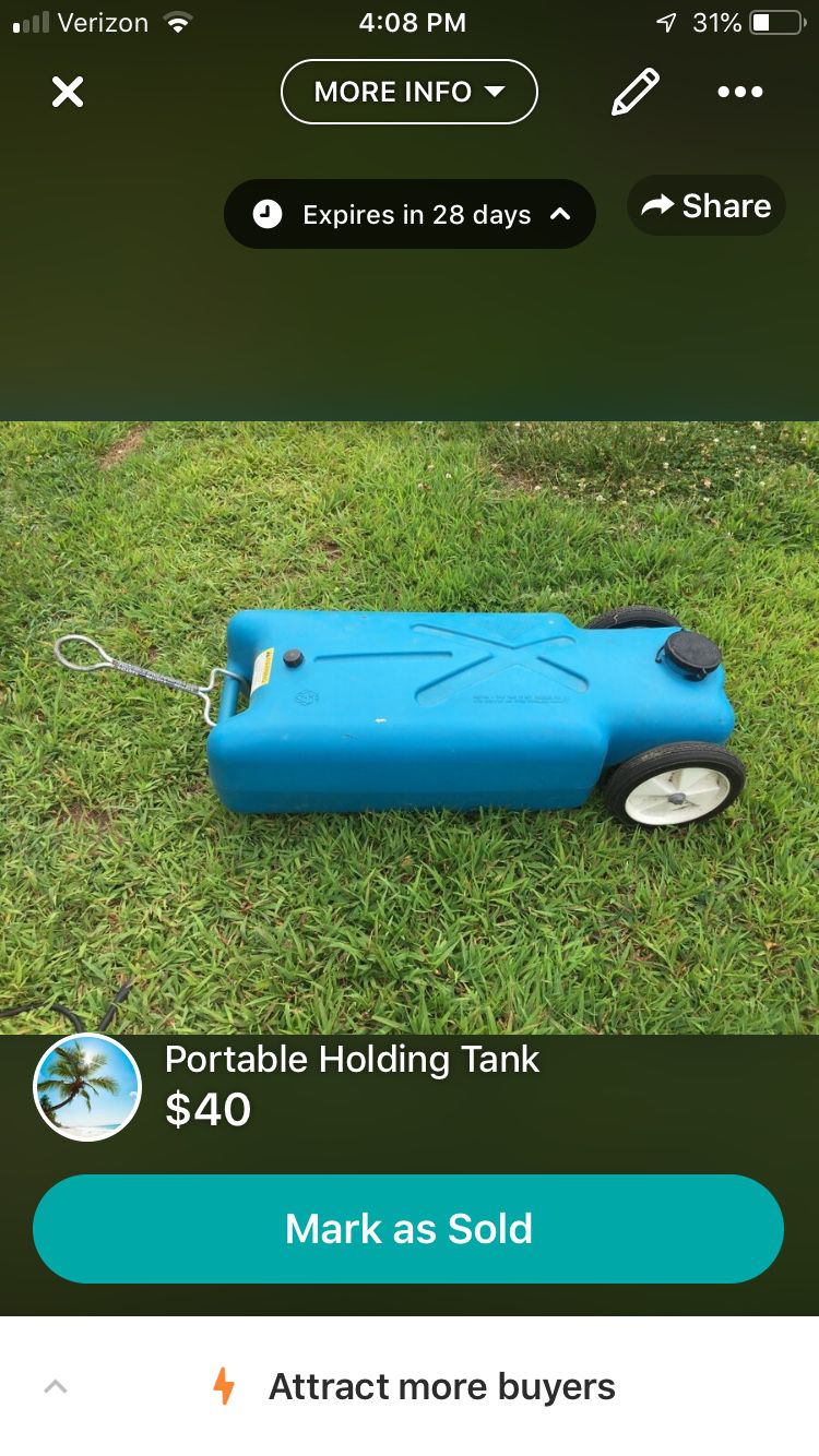 Portable Holding Tank