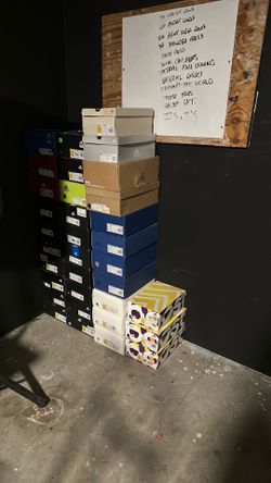 Selling sneaker collection