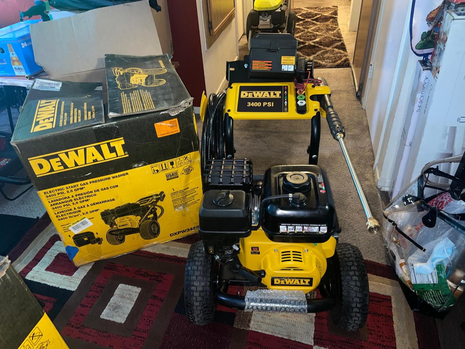 Dewalt Idropulitrice Honda GX200 3400-PSI Gas DXPW3425 - Foto 13