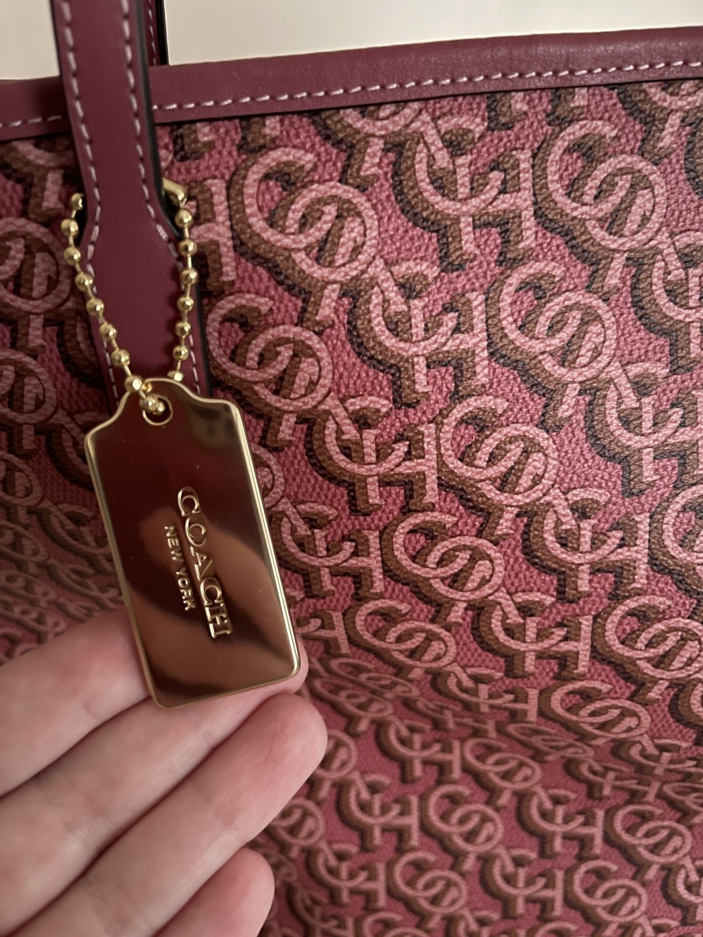 Coach Print Tote