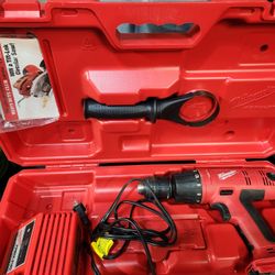 18v Milwaukee heavy duty Hammer Drill- Tool & Charger Only